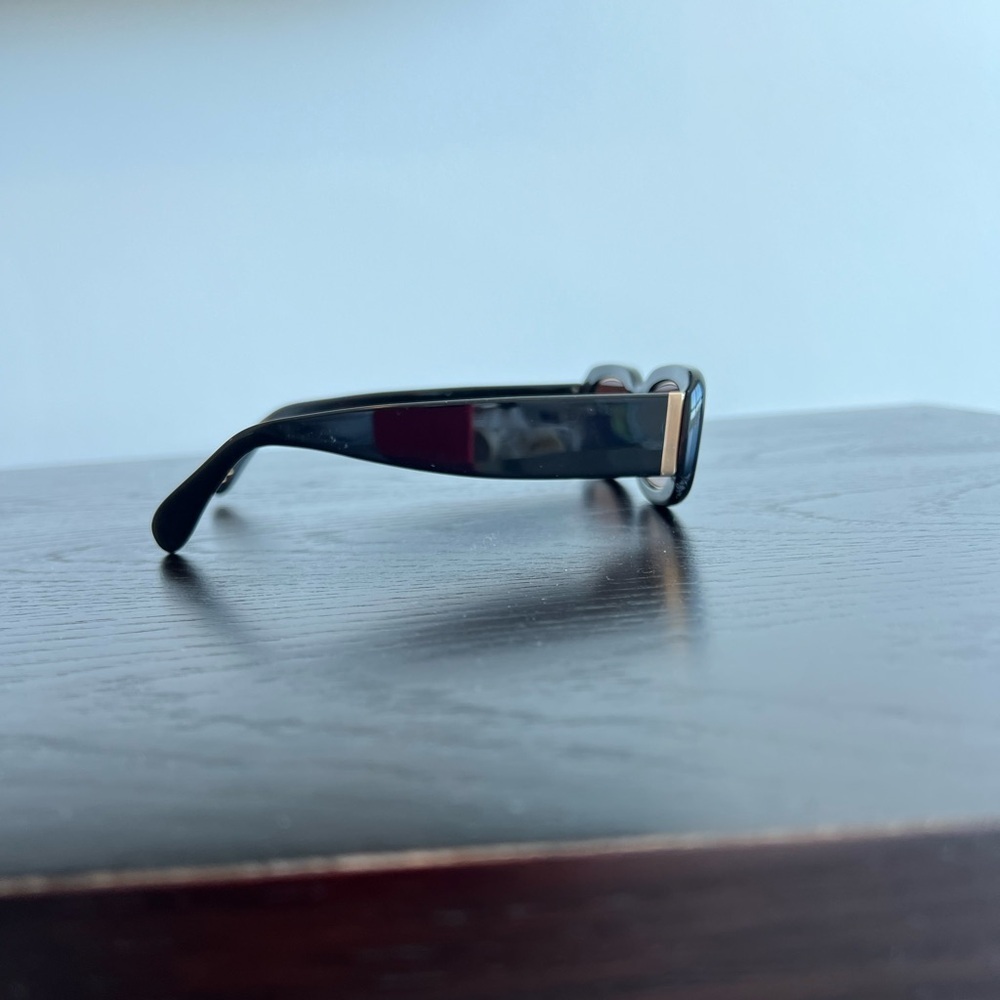 Madewell Baymont Square Sunglasses: Metal Accent Edition - Picture 4 of 13
